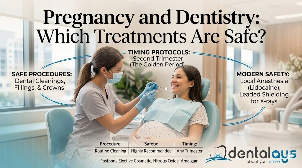 Hamilelikte Güvenli Diş Tedavileri | DentalAYS
