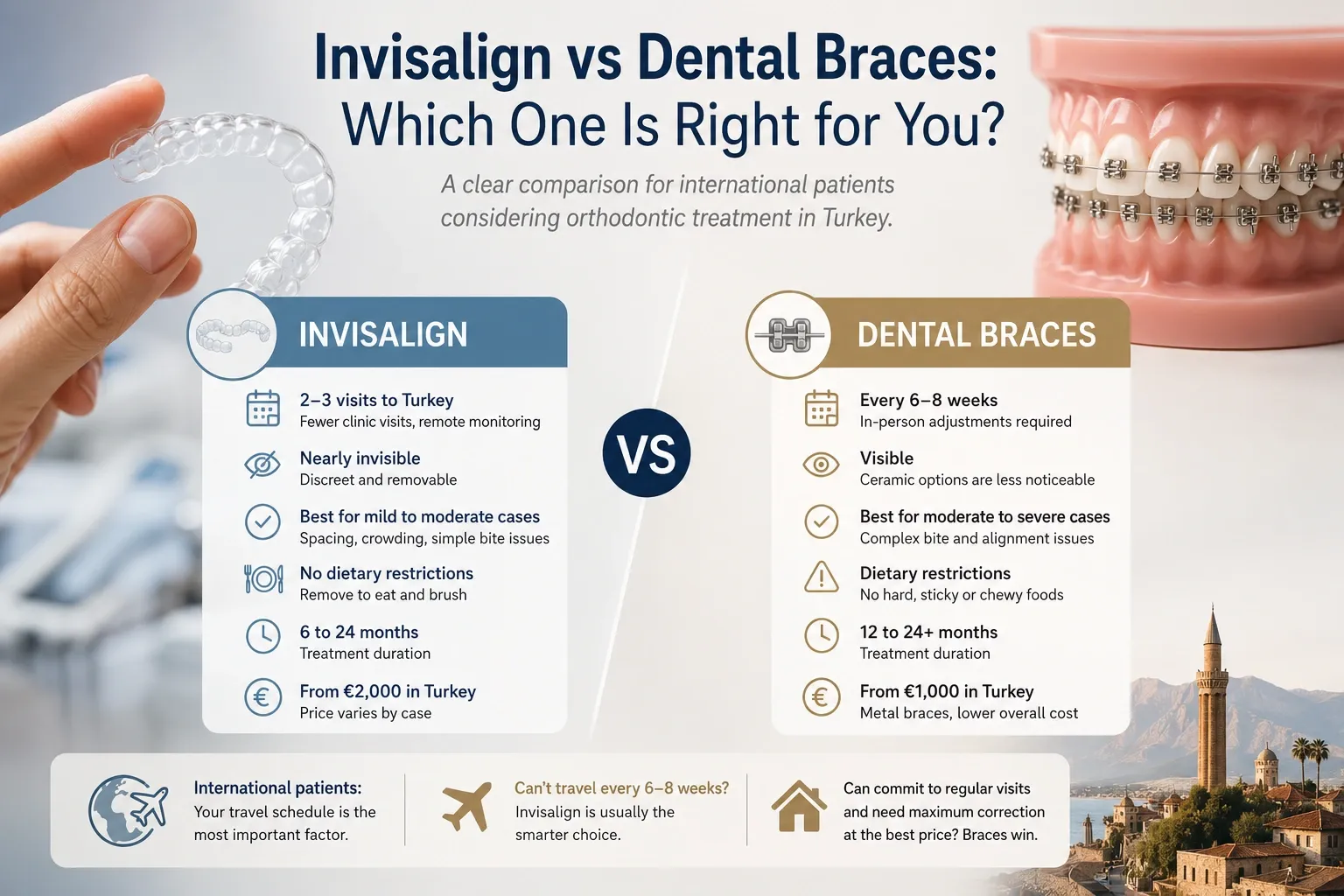 Invisalign vs Dental Braces: Which One Is Right for You?