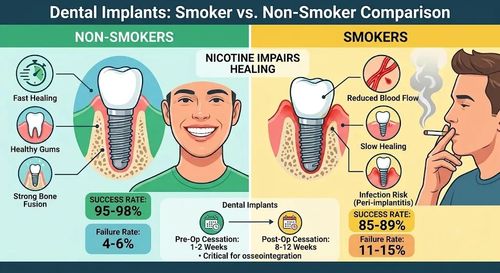 Can Smokers Get Dental Implants? 
