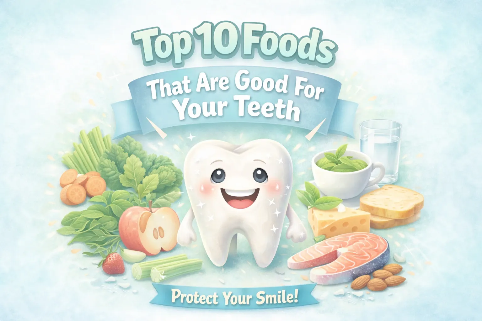 Top 10 Foods That Are Good For Your Teeth