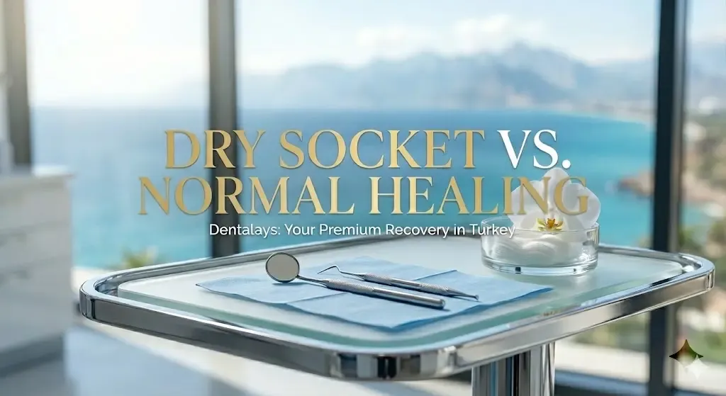 Dry Socket vs. Normal Healing