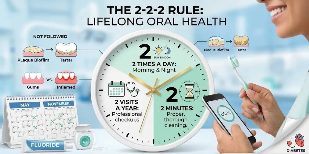 What Is the 2-2-2 Rule? How Does It Transform Your Oral Health