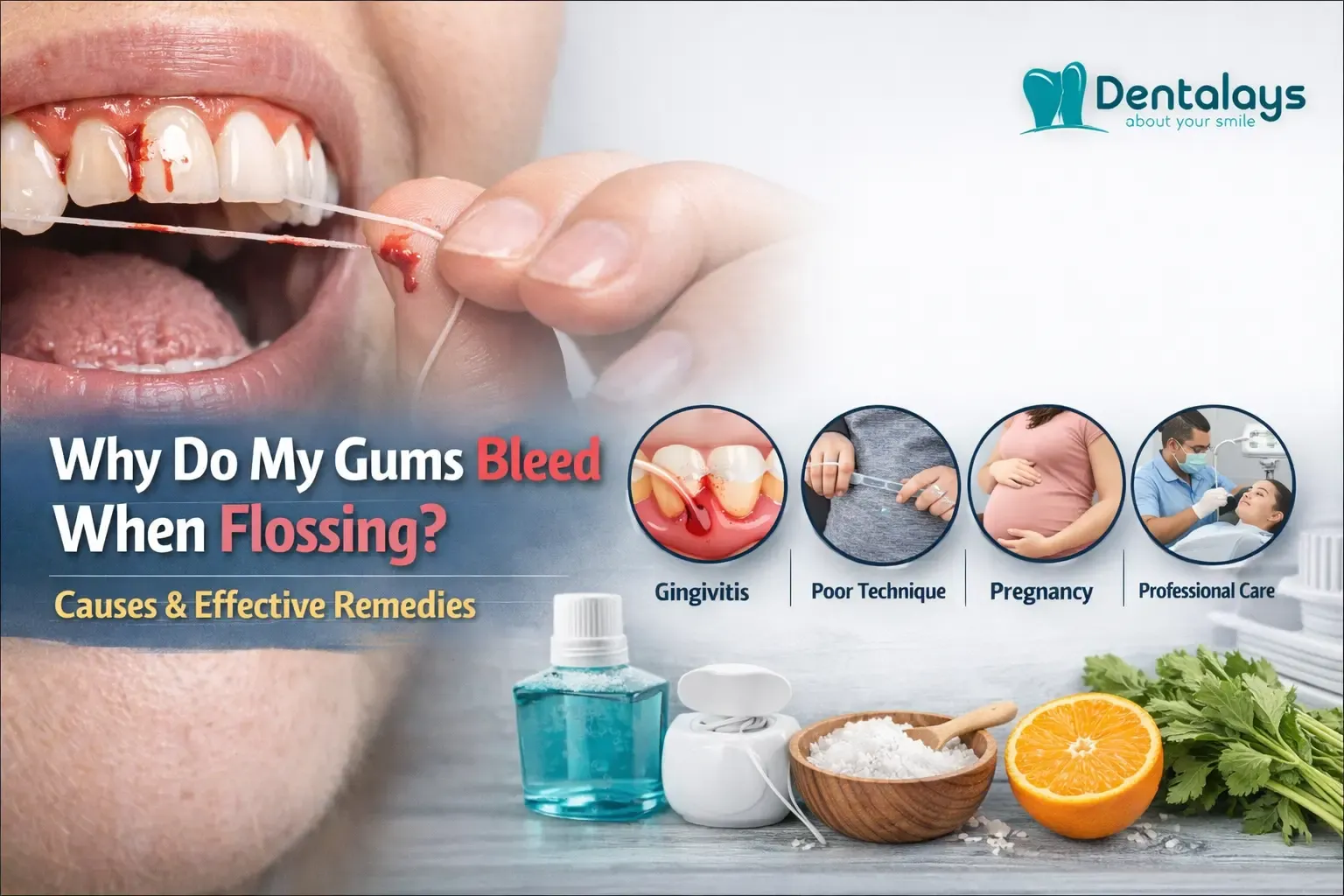Why Do My Gums Bleed When Flossing?