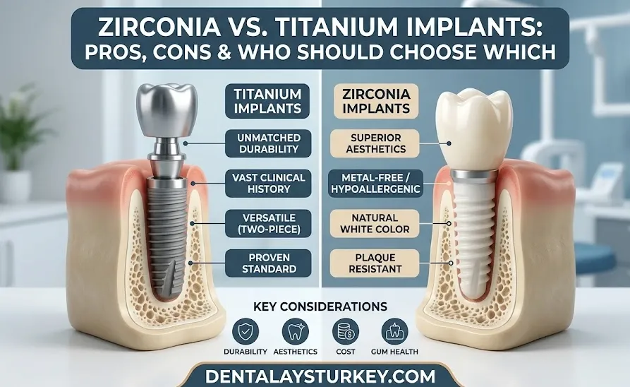 Zirconia vs. Titanium Implants Which is the Best Material